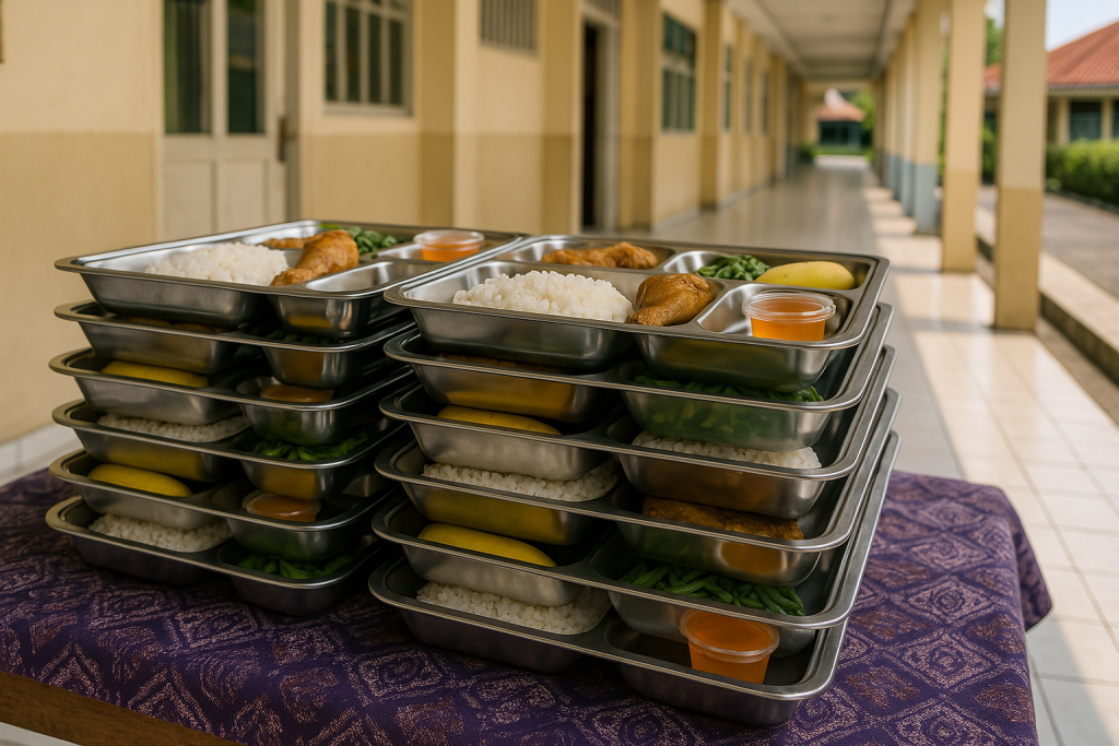 Integrasi Teknologi Layanan MBG Kolaborasi Modern