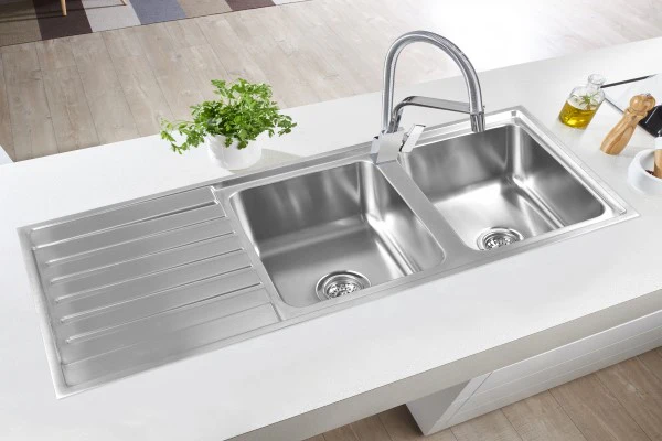 double sink untuk dapur