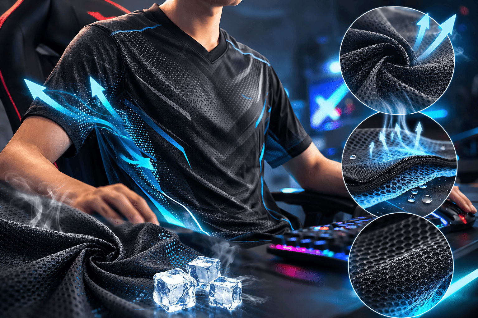 Jersey Esport Tidak Panas untuk Kenyamanan Saat Bermain