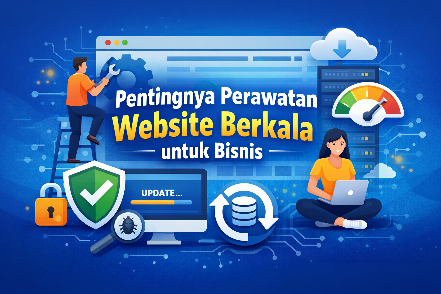 pentingnya perawatan website berkala