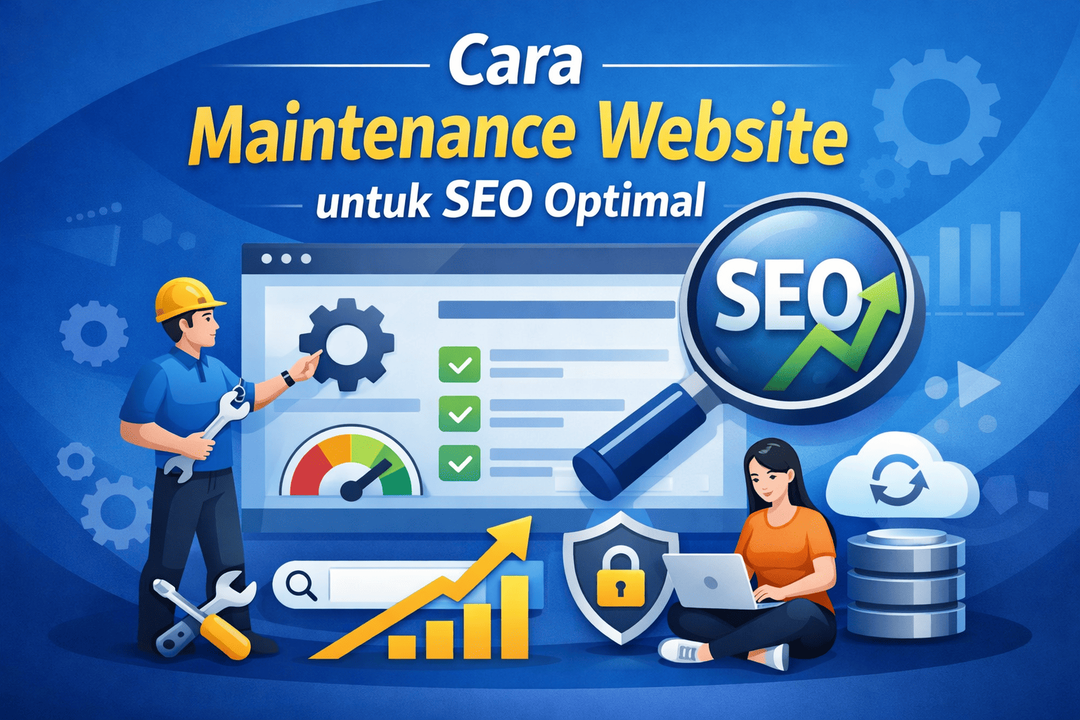 cara melakukan maintenance website