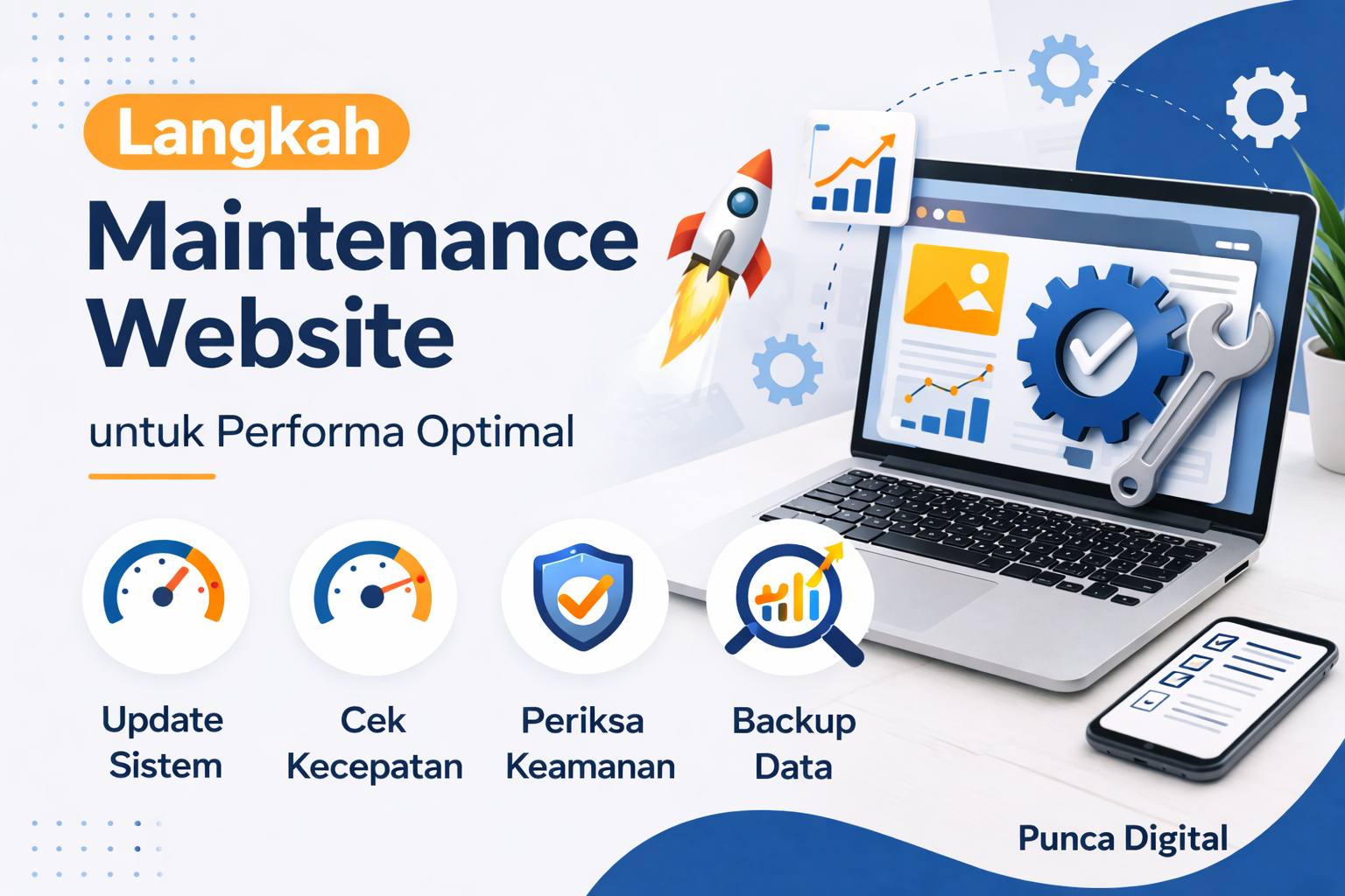 langkah maintenance website