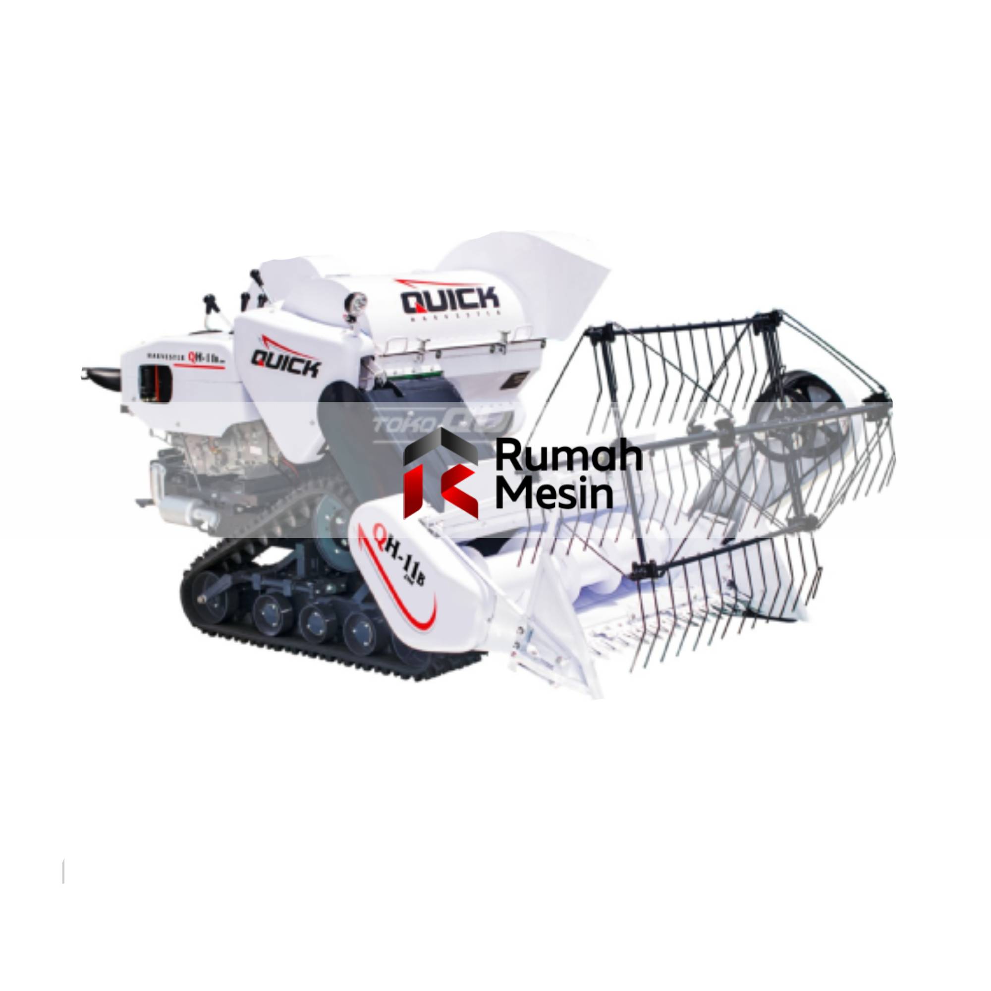 fungsi mesin panen padi modern