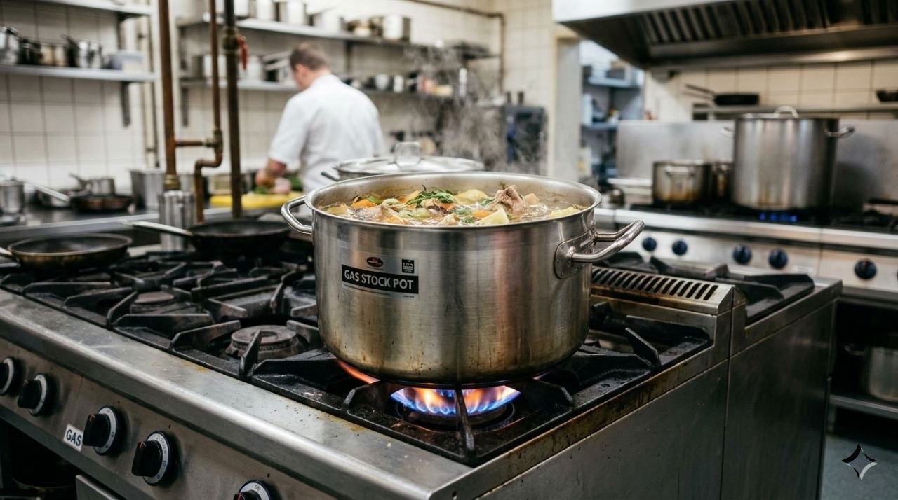 gas stock pot