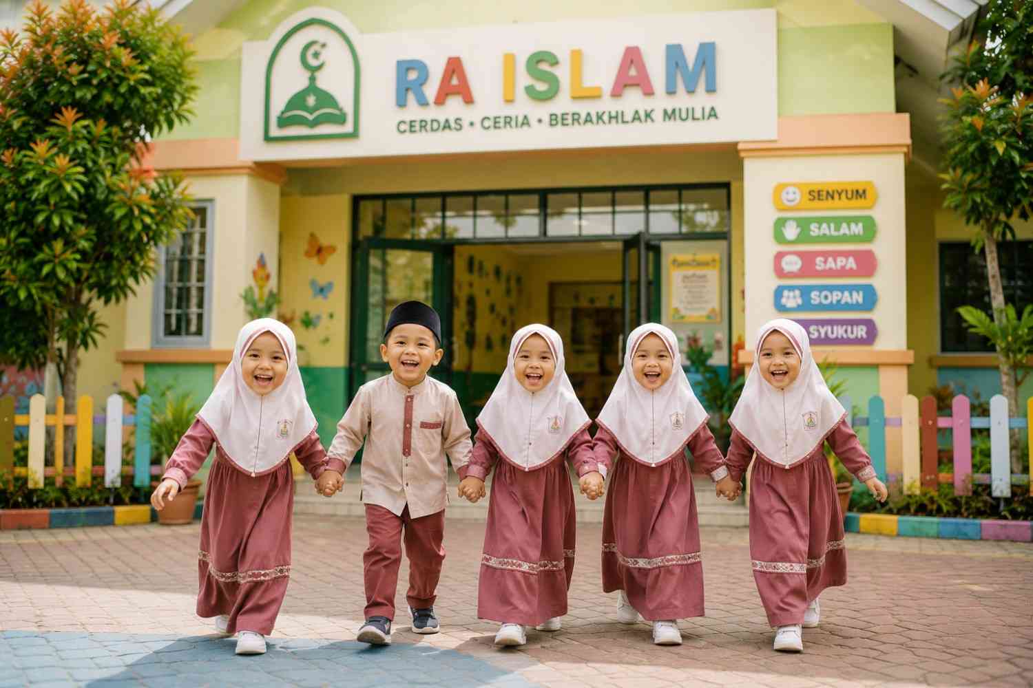 RA Islam terpercaya untuk tumbuh kembang anak optimal