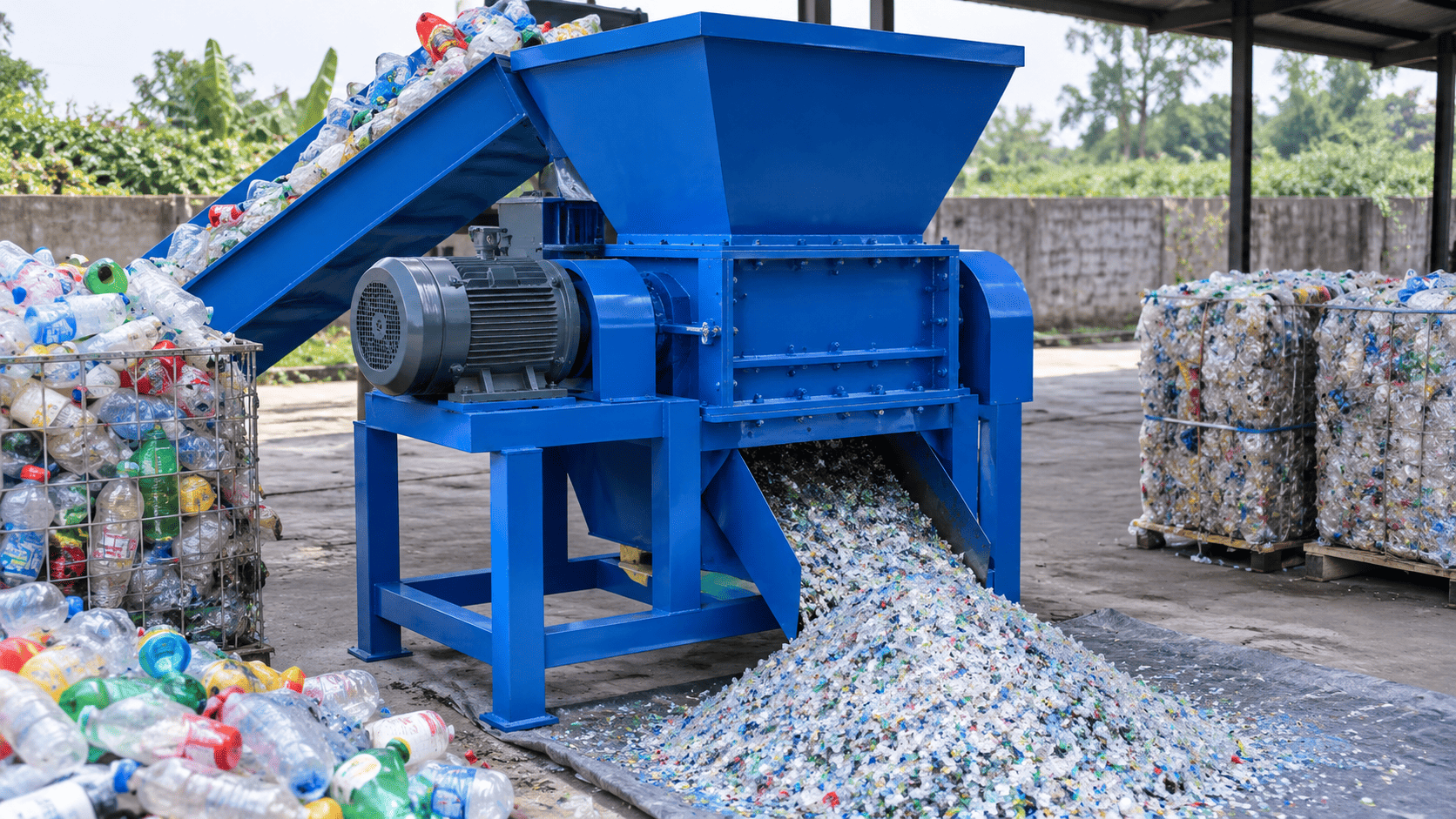 sampah plastik jadi biji plastik