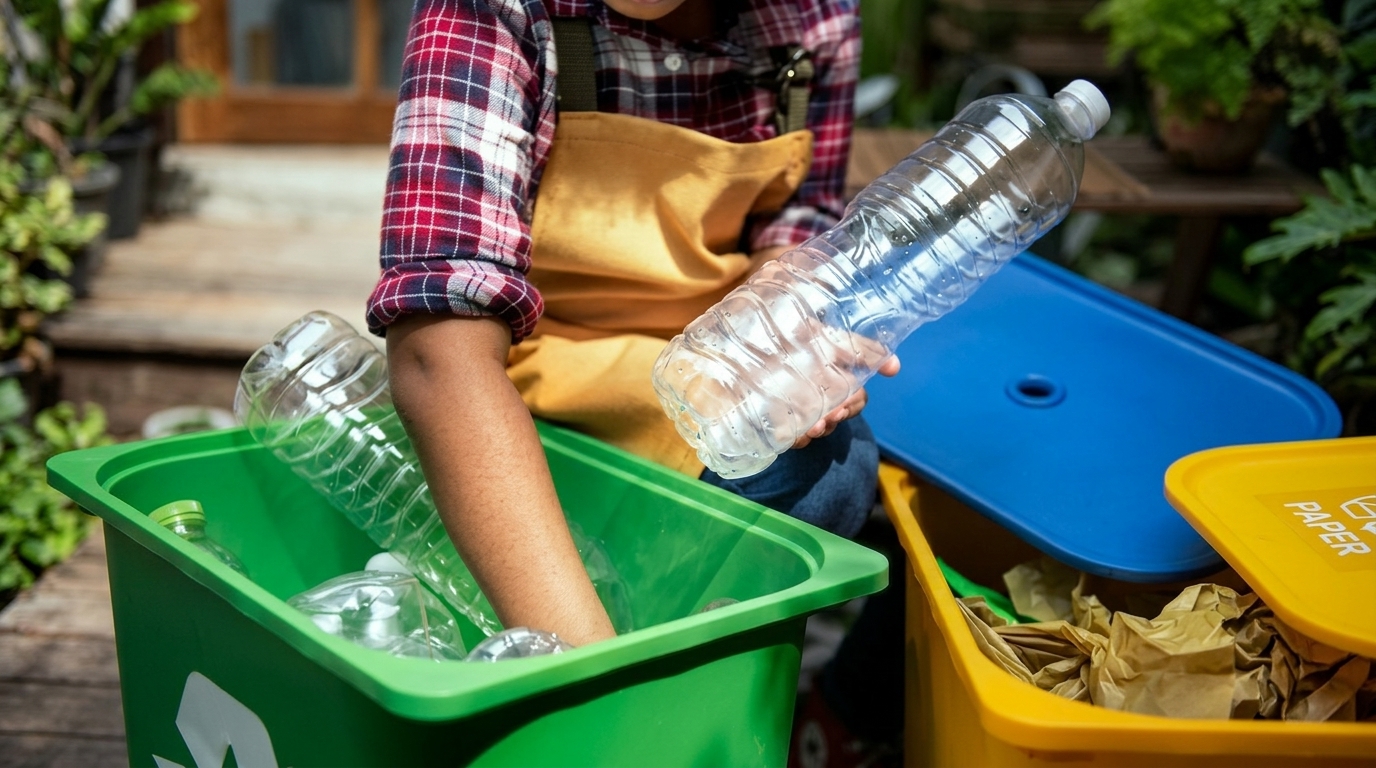pengumpulan sampah untuk bank sampah